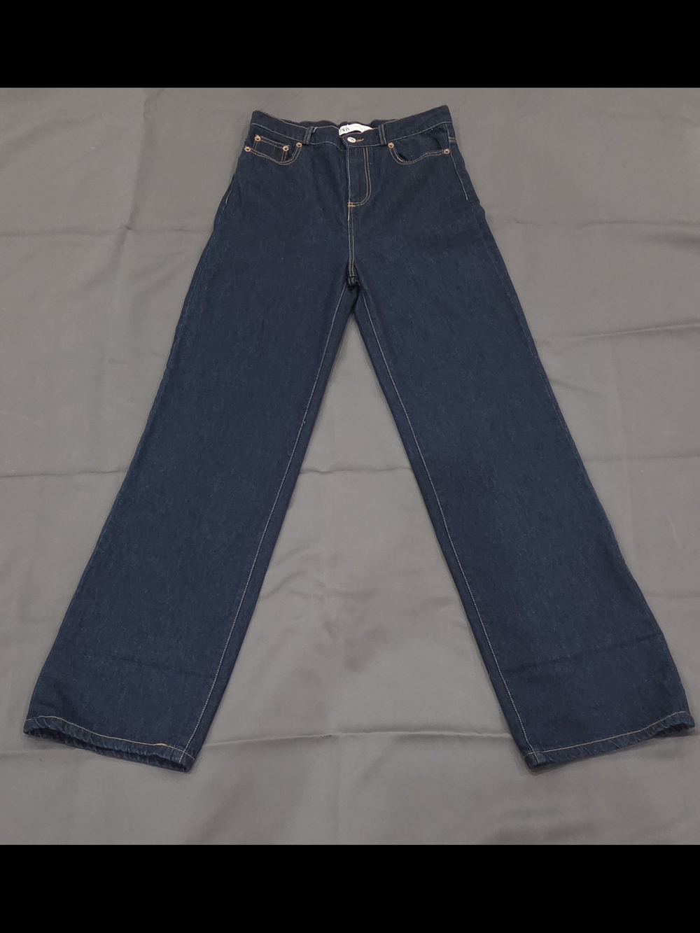 Zara TRF High-Waist Extra Wide-Leg
